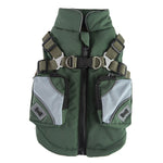 Dog Winter Zipper Jacket – Cotton Warm Pet Coat