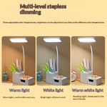 Pen Holder Eye-Care Charging LED Night Light