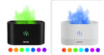 Aroma Diffuser With Flame Light Mist Humidifier Aromatherapy Diffuser With Waterless Auto-Off Protection For Spa Home Yoga Office