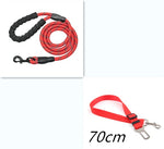 Reflective Nylon Dog Leash - Durable, Versatile Rope for Small to Large Dogs - Perfect for Walking & Training