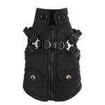 Dog Winter Zipper Jacket – Cotton Warm Pet Coat