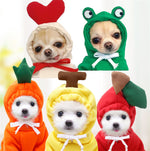 CutePaws Cozy Fleece Hoodies for Small Dogs - Stylish Winter Warmth for Frenchies & Chihuahuas