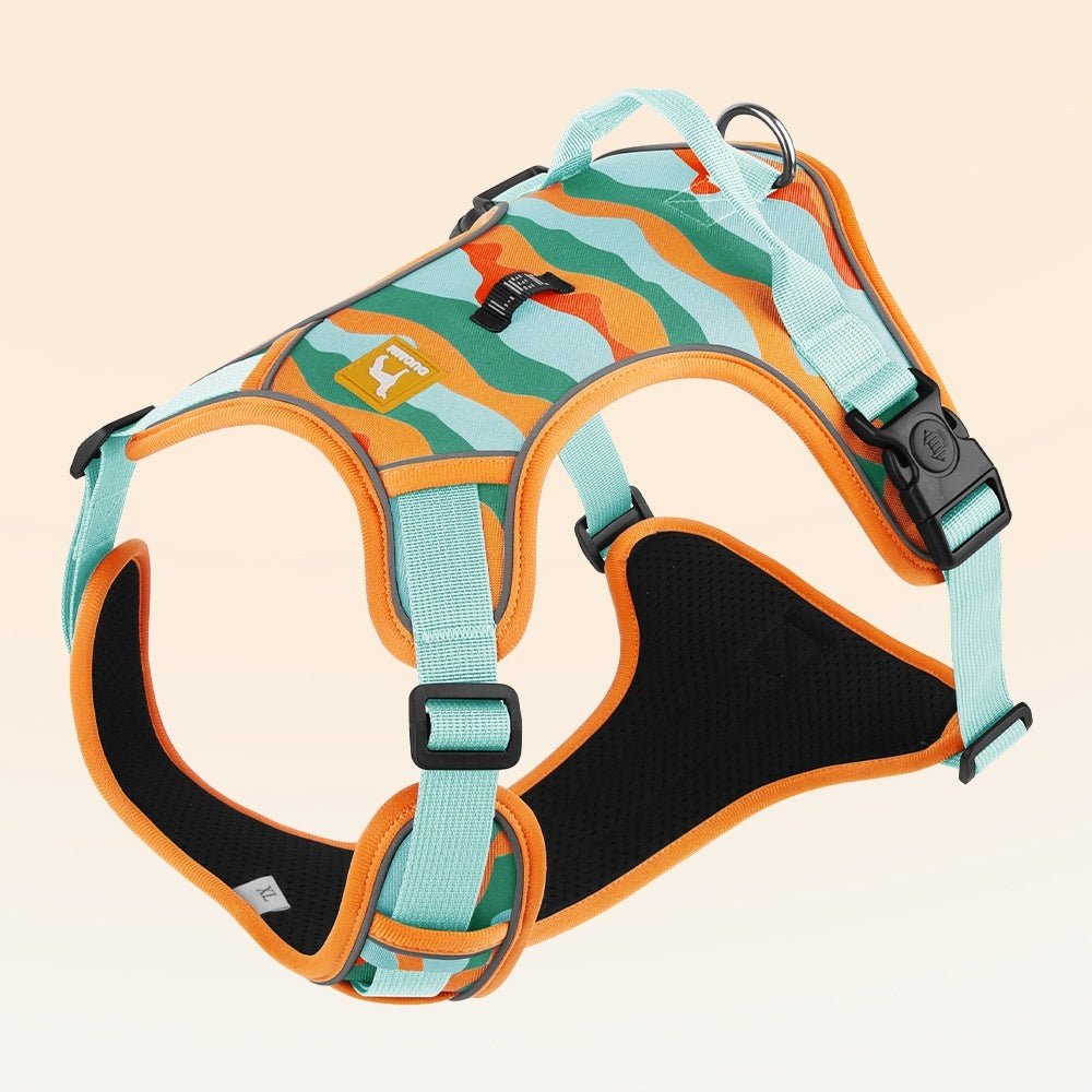 PawSafe Reflective Dog Harness & Leash Combo - Keep Your Pup Safe and Stylish During Commuting Adventures