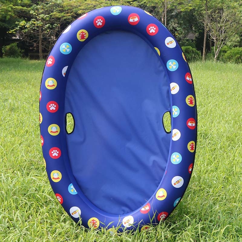 Doggy Delight Inflatable Hammock Pool - Cozy Floating Bed for Pets, Perfect for Summer Fun!