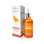 Dr.Roséva Vitamin C+ facial serum bottle with retail box, amber glass, 50 ml