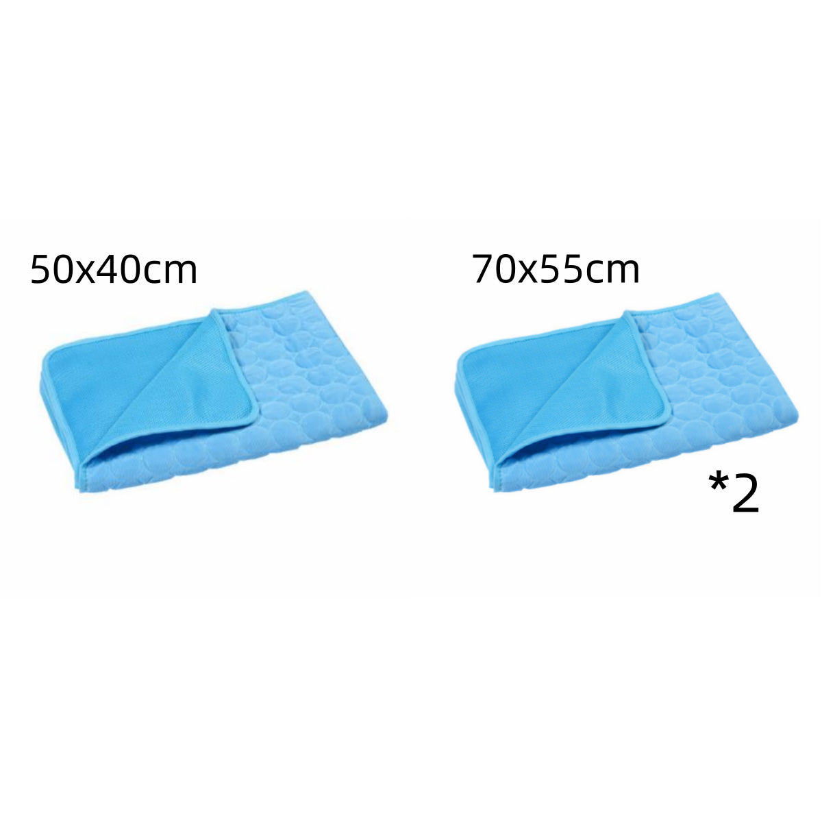 ChillPaws Ice Silk Summer Mat - Ultra-Cooling Comfort for Happy Pets