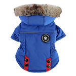 Dog Winter Zipper Jacket – Cotton Warm Pet Coat
