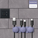 Simple Tangle-Proof Cable Organizer For Data Cables