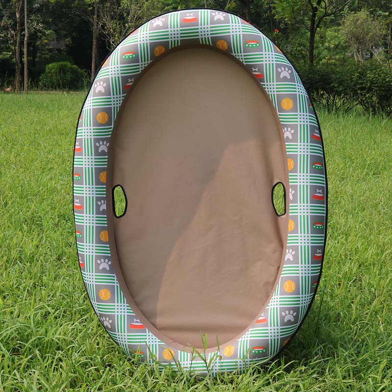 Doggy Delight Inflatable Hammock Pool - Cozy Floating Bed for Pets, Perfect for Summer Fun!