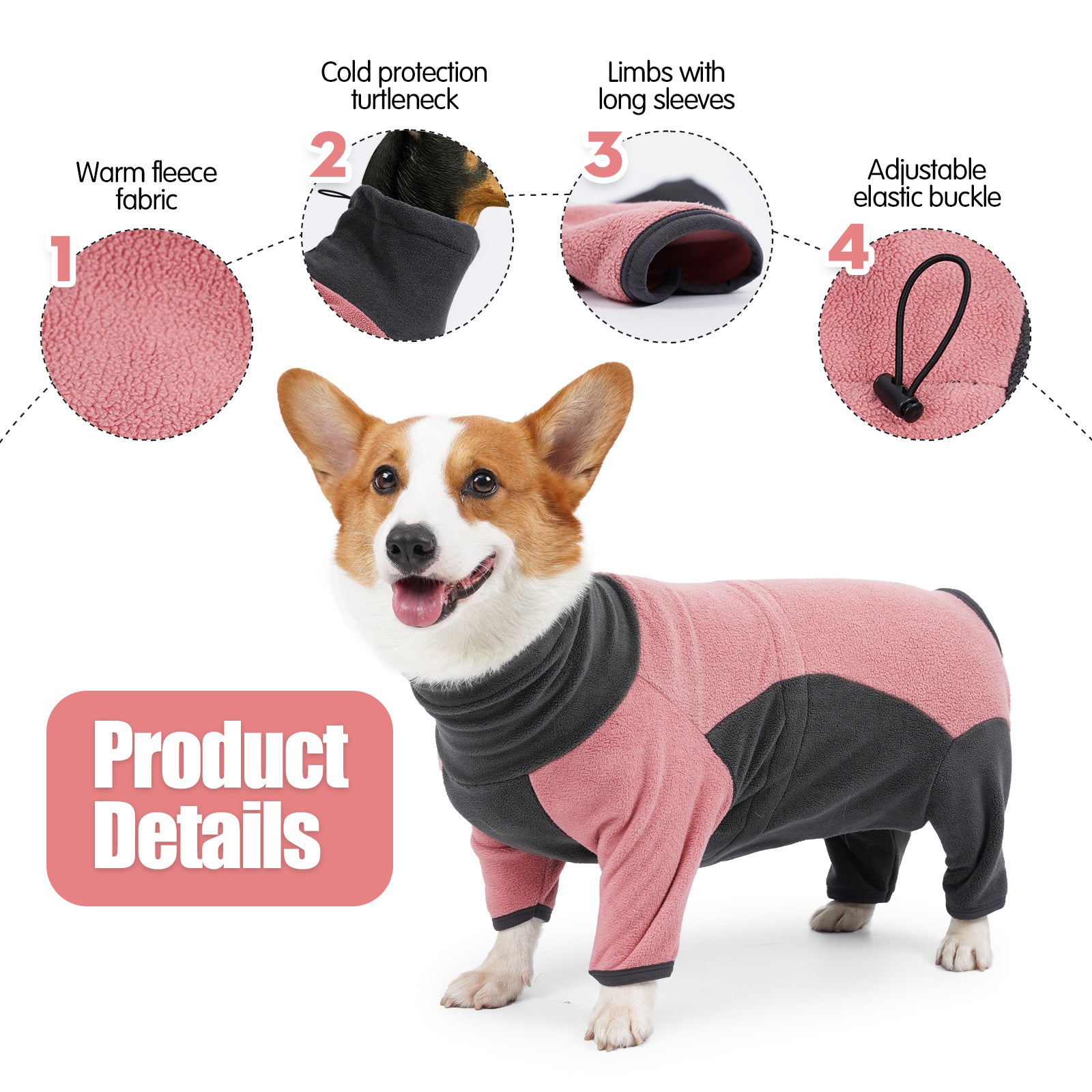 Cold-Proof Winter Dog Coat – Warm Pet Clothes