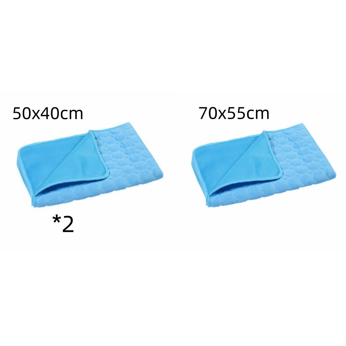 ChillPaws Ice Silk Summer Mat - Ultra-Cooling Comfort for Happy Pets