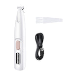 PetGroom Pro LED Paw Trimmer - Waterproof & Wide Blade Dog Clippers for Effortless Grooming