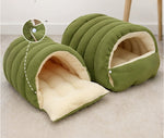 CozyCat Removable Washable Cat House - Winter Warm Sleeping Nest