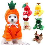 CutePaws Cozy Fleece Hoodies for Small Dogs - Stylish Winter Warmth for Frenchies & Chihuahuas