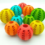 Pet Slow Feeder Dog Toy – Non-Toxic Rubber Treat Ball