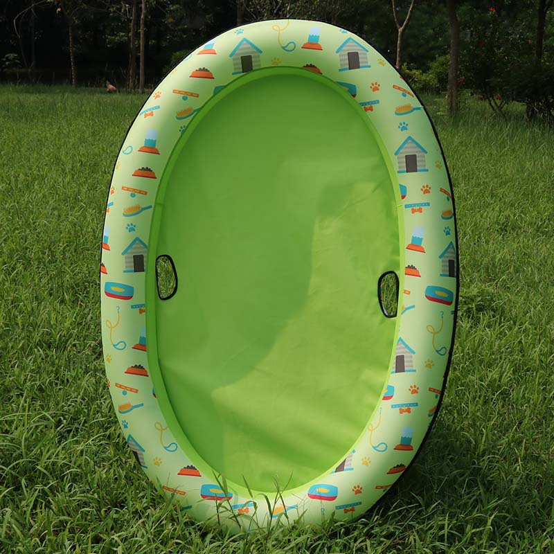 Doggy Delight Inflatable Hammock Pool - Cozy Floating Bed for Pets, Perfect for Summer Fun!