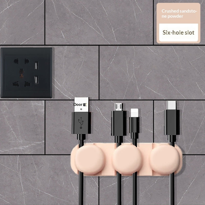 Simple Tangle-Proof Cable Organizer For Data Cables