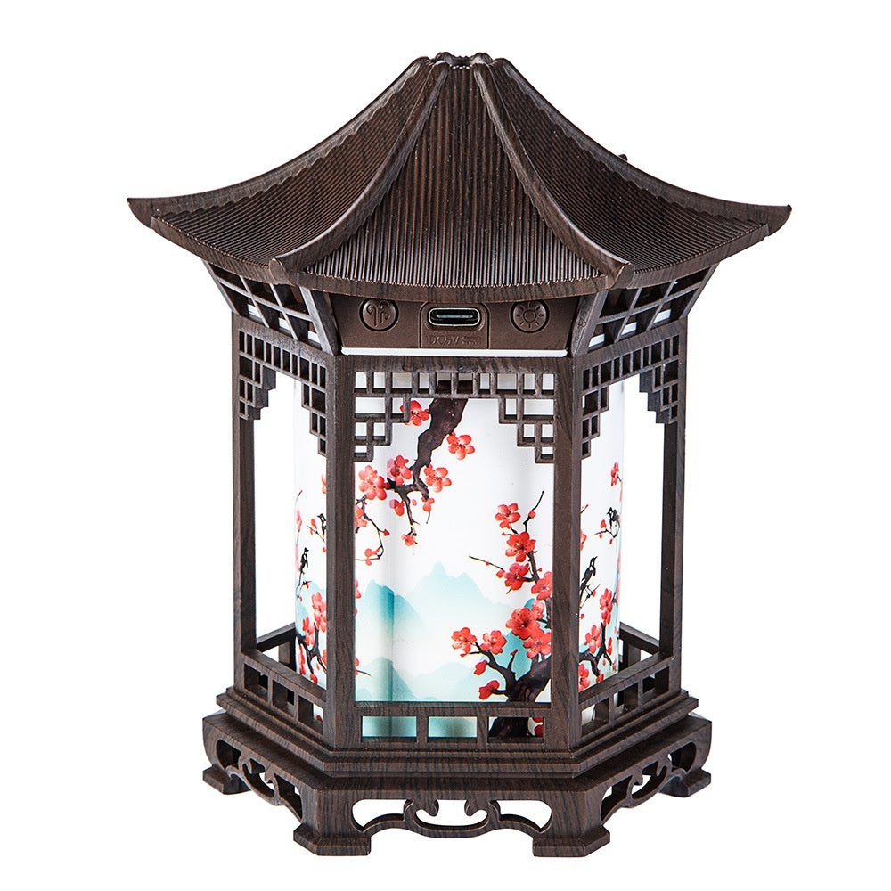 Atmospheric Home-use Moisture-boosting High-mist Output Chinese-style Mini Humidifier For The Bedroom