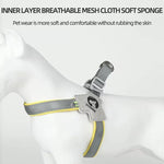 Pawsitive Vibes Adjustable No-Pull Pet Harness & Leash Set – Comfortable, Reflective, Easy Control for Training & Walking