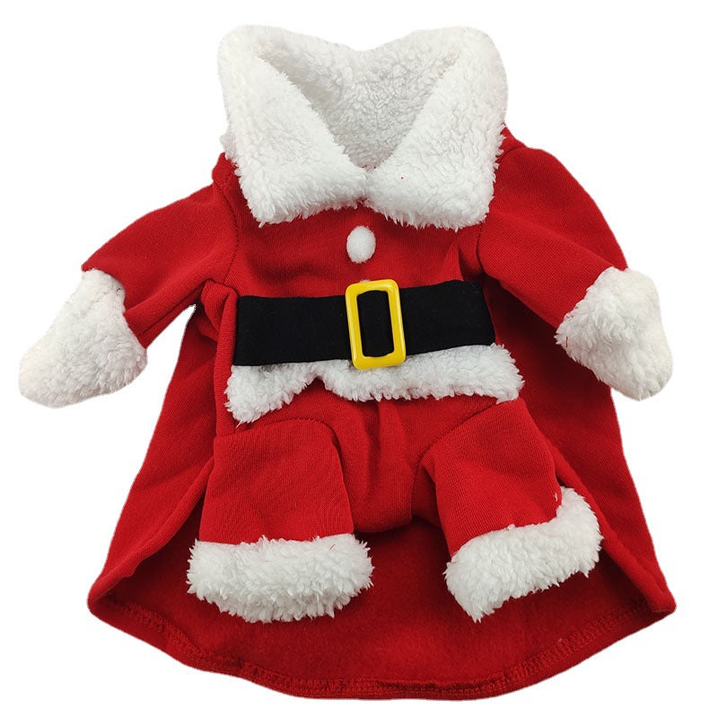 Christmas Dog Costume – Small Pet Holiday Outfit