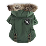 Dog Winter Zipper Jacket – Cotton Warm Pet Coat