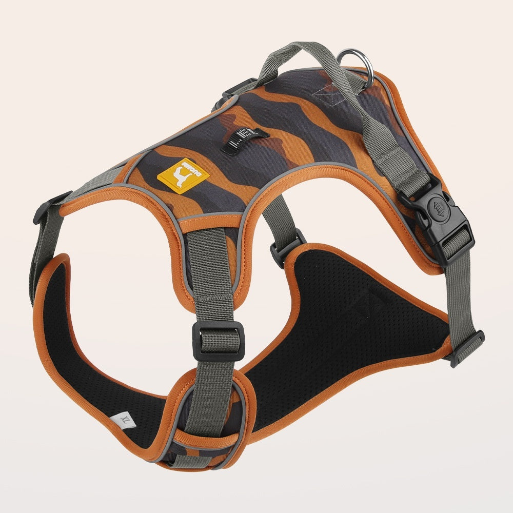 PawSafe Reflective Dog Harness & Leash Combo - Keep Your Pup Safe and Stylish During Commuting Adventures