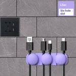 Simple Tangle-Proof Cable Organizer For Data Cables