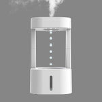 Humidificador creativo antigravedad con gota de agua, pulverizador de niebla para aire acondicionado, silencioso para dormitorio y oficina, con tanque de agua de 580 ml