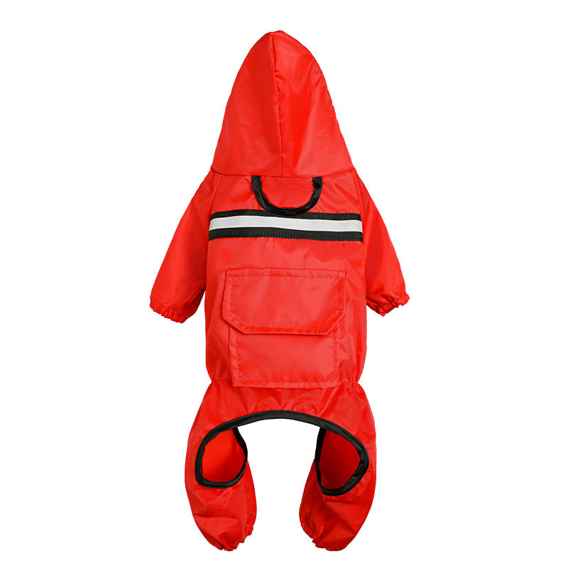Reflective Dog Raincoat – Waterproof Pet Rain Jacket