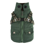 Dog Winter Zipper Jacket – Cotton Warm Pet Coat