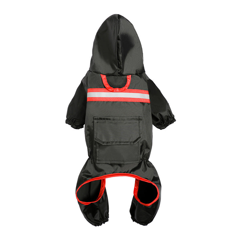 Reflective Dog Raincoat – Waterproof Pet Rain Jacket