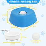 Pawfect Paws Non-Slip Spherical Slow Feeder Bowl - Anti-Choking Design for Liquid Treats & Yogurt Fun