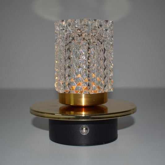 Charging Small Desk Lamp Three-Color Touch Ambient Light