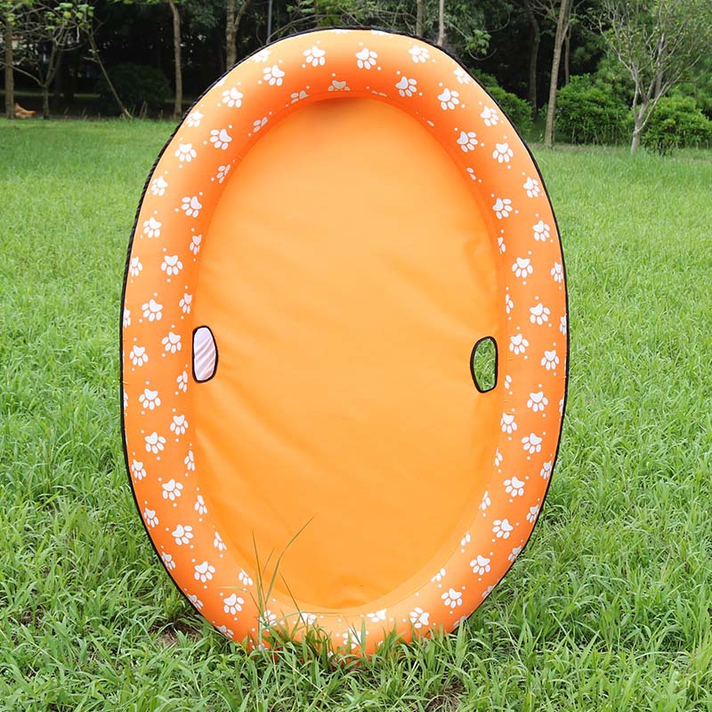 Doggy Delight Inflatable Hammock Pool - Cozy Floating Bed for Pets, Perfect for Summer Fun!