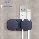 Simple Tangle-Proof Cable Organizer For Data Cables