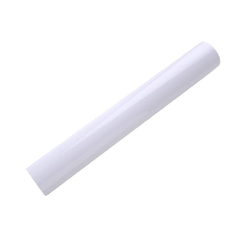 White PVC furniture protector strip, flexible sheet cover, single piece