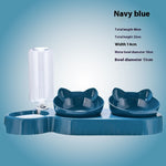 PetJoy Double Bowl Automatic Drinking Station - Protective Cervical Spine Design for Happy, Healthy Pets